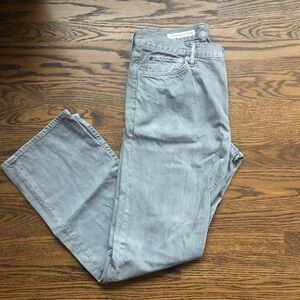 Gap 1969 standard gray jeans 32x32